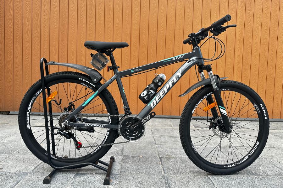 Xe đạp leo núi Deepfly dùng cho học sinh cũng như người lớn 45 Xe đạp địa Hình Deepfly Mt33 Màu Xám