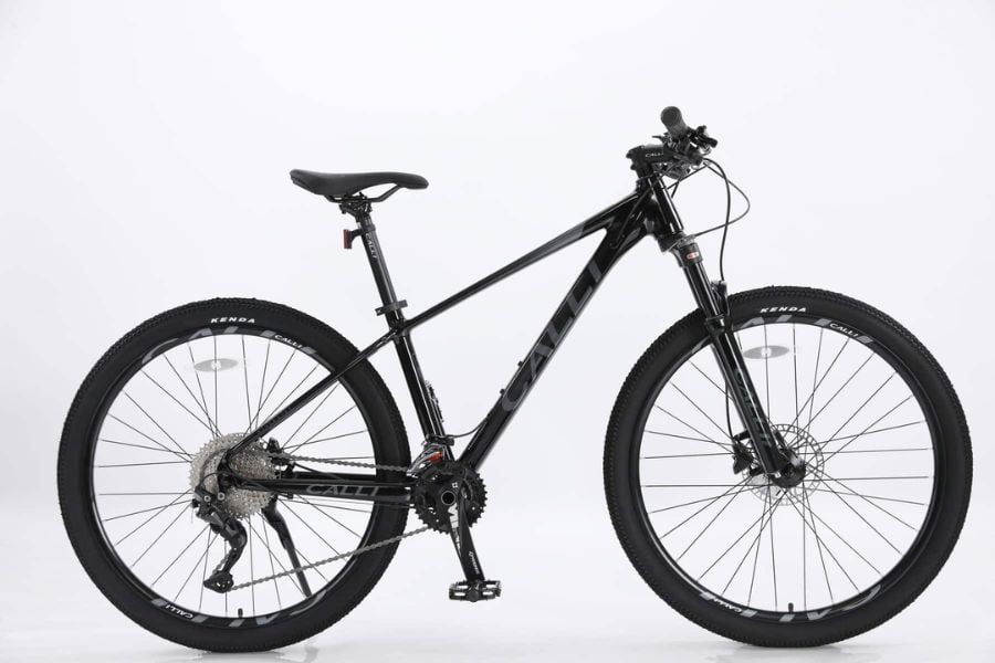 Xe đạp địa hình Calli 6100 giảm giá 600k 11 Xe đạp địa hình Calli 6100 màu đen (2024)