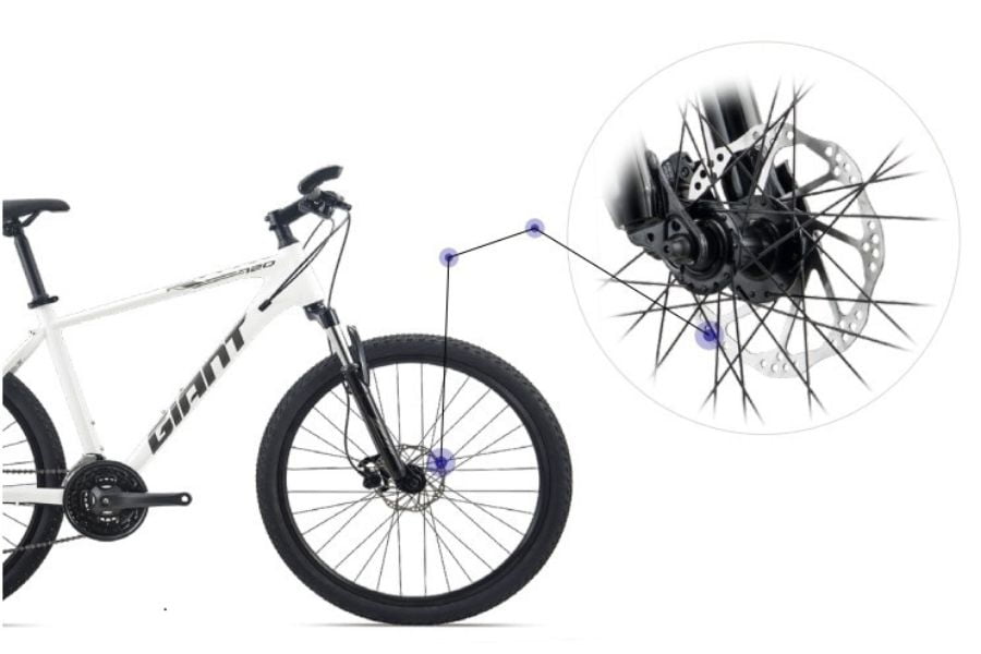Xe đạp địa hình Giant ATX 720 bản 2022 giảm giá 800K 30 Mayo phanh đĩa Xe đạp Giant ATX 720 bản 2022