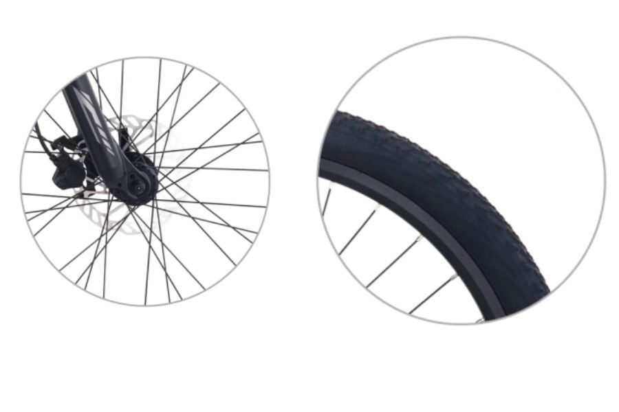 Xe đạp địa hình Giant ATX 720 bản 2025 giảm giá 500K + KM 26 Phanh đĩa, lốp Xe đạp giant ATX 720 bản 2025