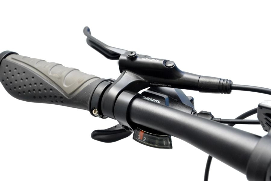 xe đạp Hybird Life HBR99 Max giảm giá 399K 12 Tay đề, Phanh Dầu Xe đạp Life Hbr99