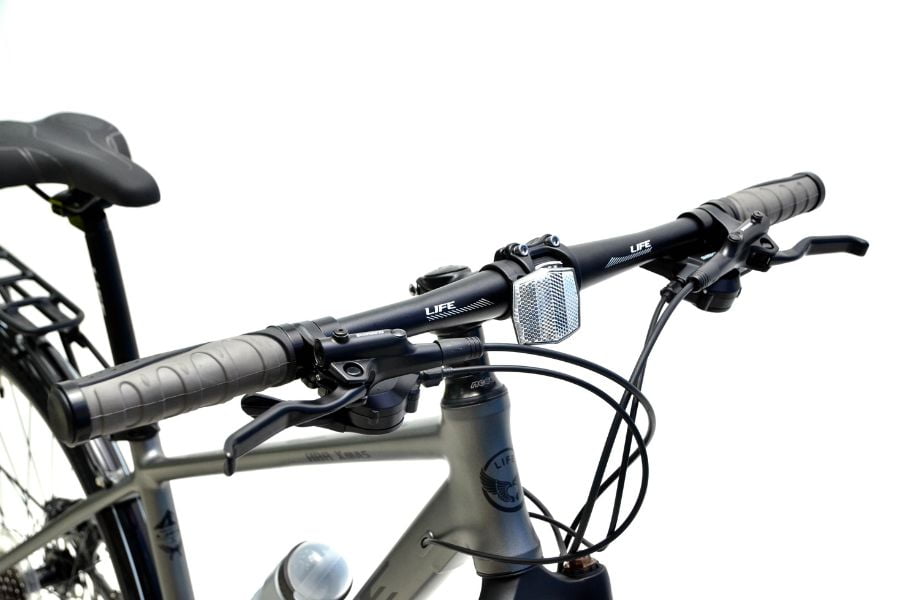 Xe đạp hybird Life HBR Xmas chiết khấu luôn 526K 50 Tay Lái Xe đạp Life Hbr Xmas