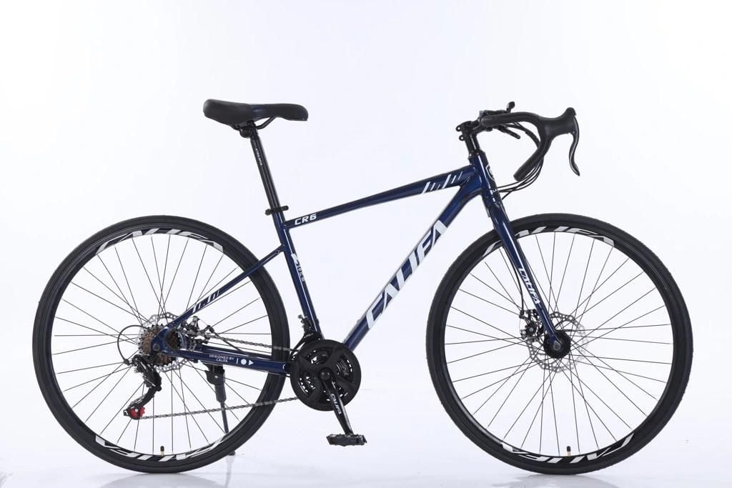 Xe đạp đua Califa CR6 giảm giá tiền mặt 290K + KM 16 Xe đạp Califa CR6 màu xanh