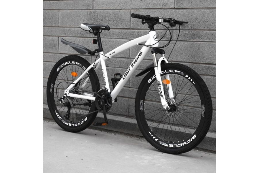 Xe đạp địa hình Limit Racing giảm giá 222K 18 Xe đạp địa Hình Limit Racing Màu Trắng