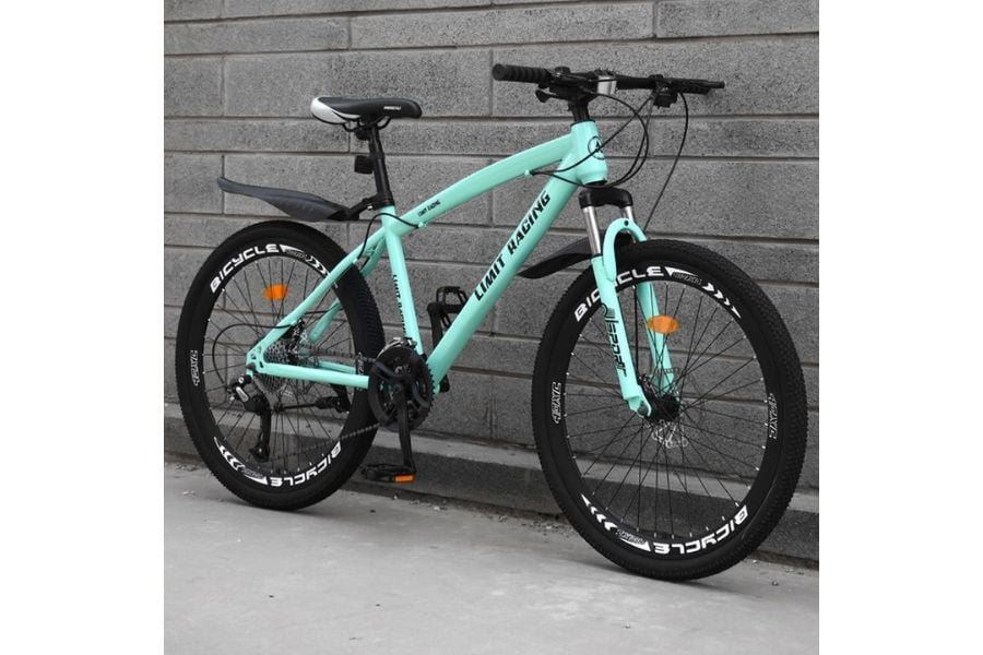 Xe đạp địa hình Limit Racing giảm giá 222K 17 Xe đạp địa Hình Limit Racing Màu Xanh