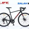 Xe đạp đua life salah màu đen