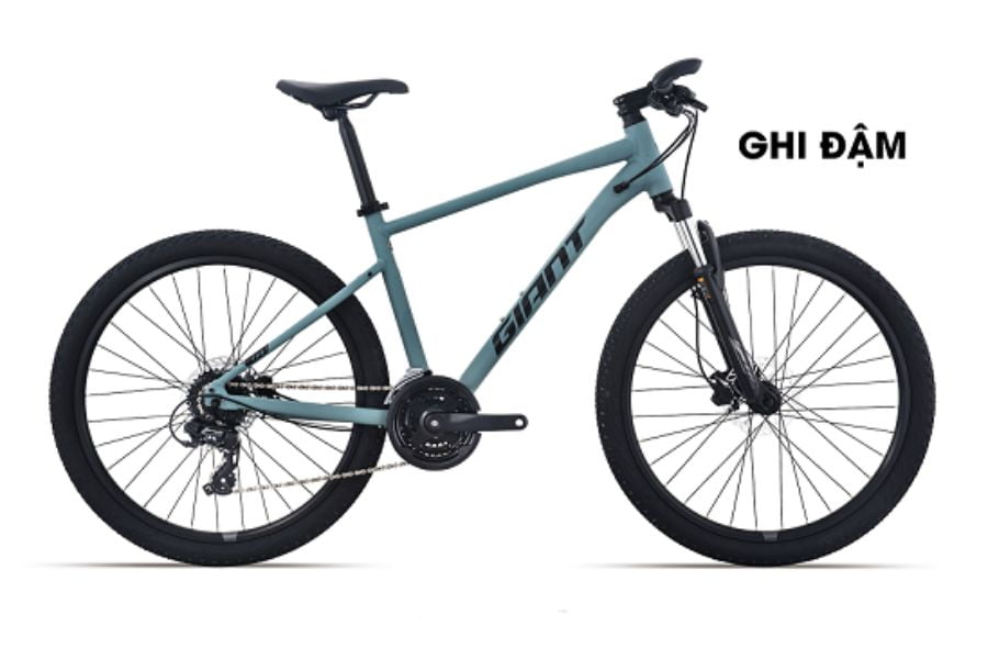 Xe đạp địa hình Giant ATX 720 bản 2025 giảm giá 500K + KM 23 Xe đạp giant ATX 720 bản 2025 màu ghi