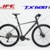 Xe đạp Life Tx600 Màu Xám đậm
