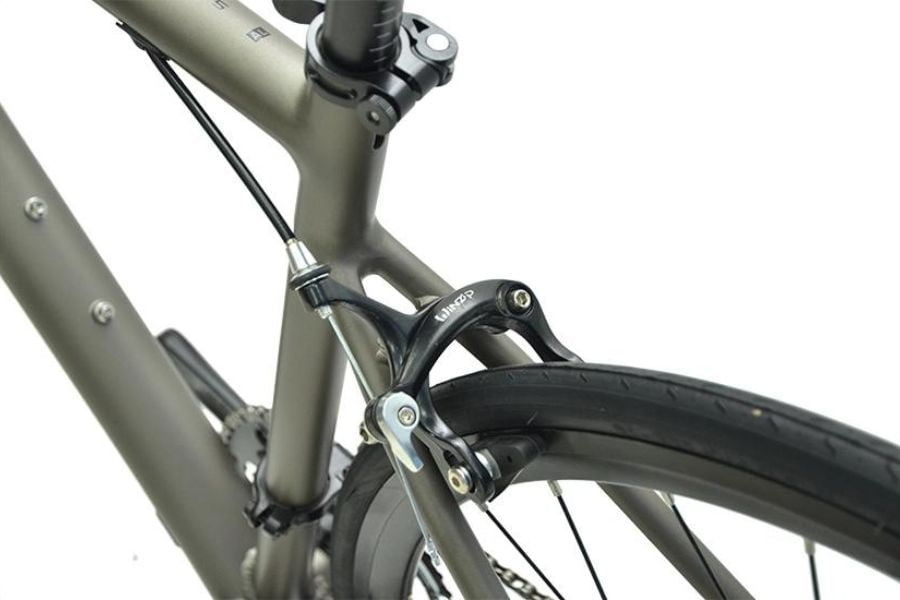 Xe đạp đua Life Sun giá rẻ, linh kiện Shimano Nhật 66 phanh sau Xe đạp đua life sun