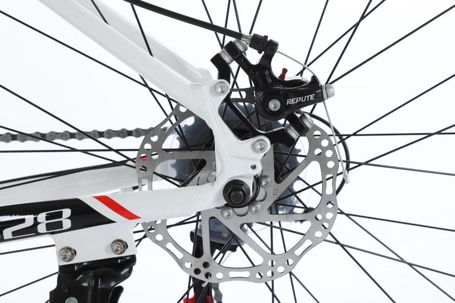 Xe đạp đua Fascino 828 giảm giá 500K 42 Cụm Phanh đĩa Sau Xe đạp đua Fascino 828