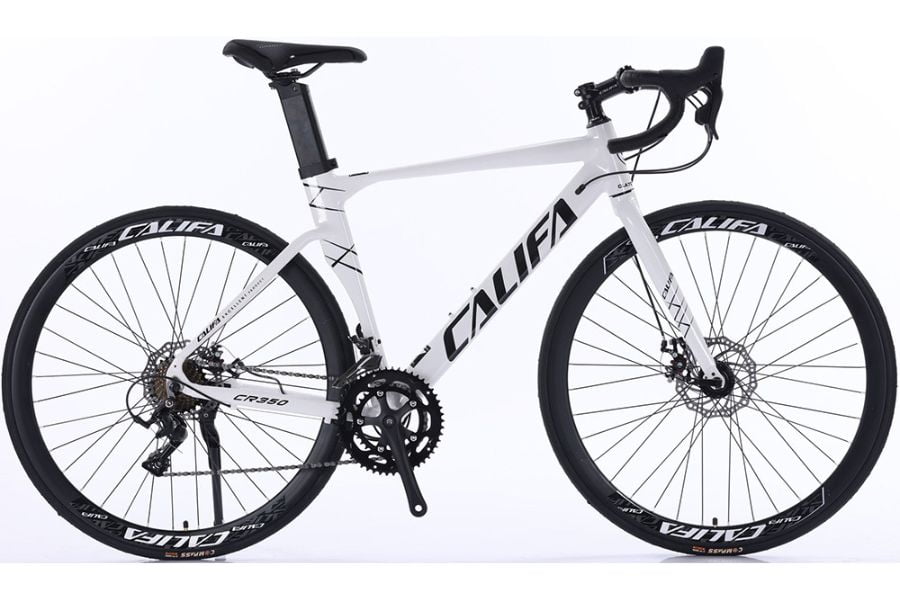 Xe đạp đua Califa CR350 hàng xịn giá rẻ giảm 300K 26 Xe đạp Califa Cr350 Màu Trắng