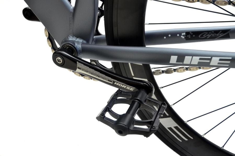 Xe đạp Fix Gear Horse FX3 giảm giá 330K 49 Trục Giữa Xe đạp Fixed Gear Horse Fx3