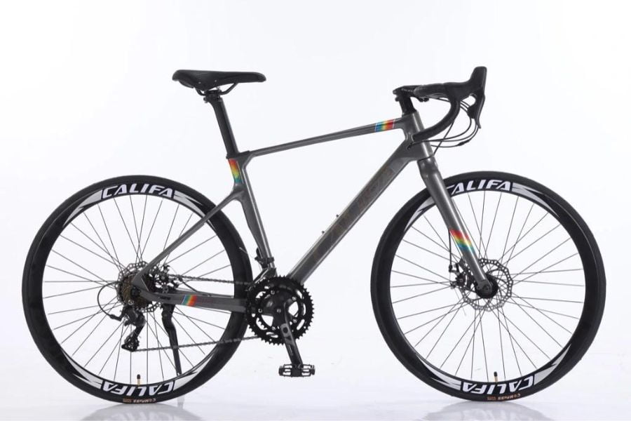 Xe đạp đua Califa CR450 tay lắc, cối nổ giảm 350K 24 Xe đạp Califa Cr450 Màu Xám