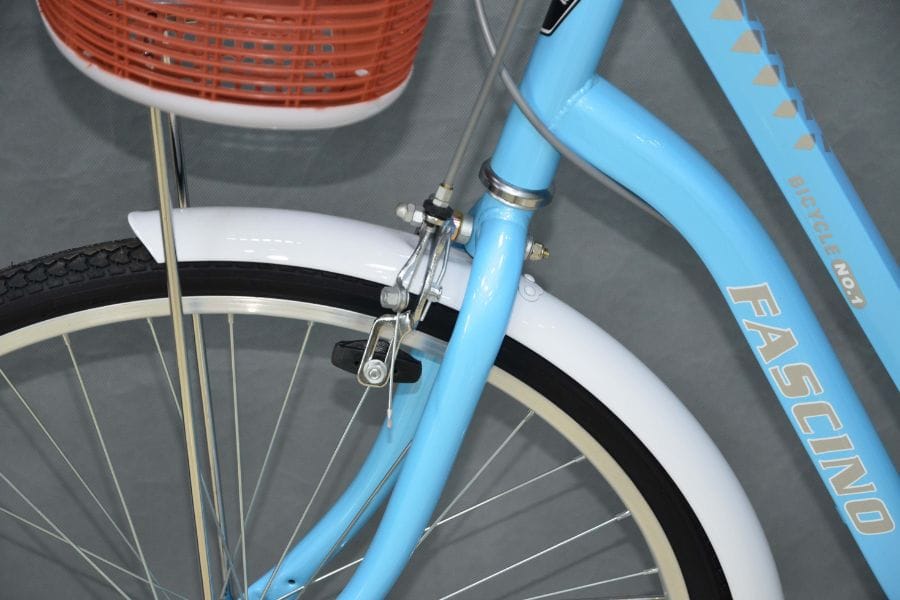 Xe đạp mini nữ Fascino FM24 giảm giá 250K 45 Phanh Trước Xe đạp Mini Nữ Fascino Fm24