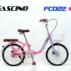 Xe đạp Mini Fascino Fcd22 Đỏ Tím
