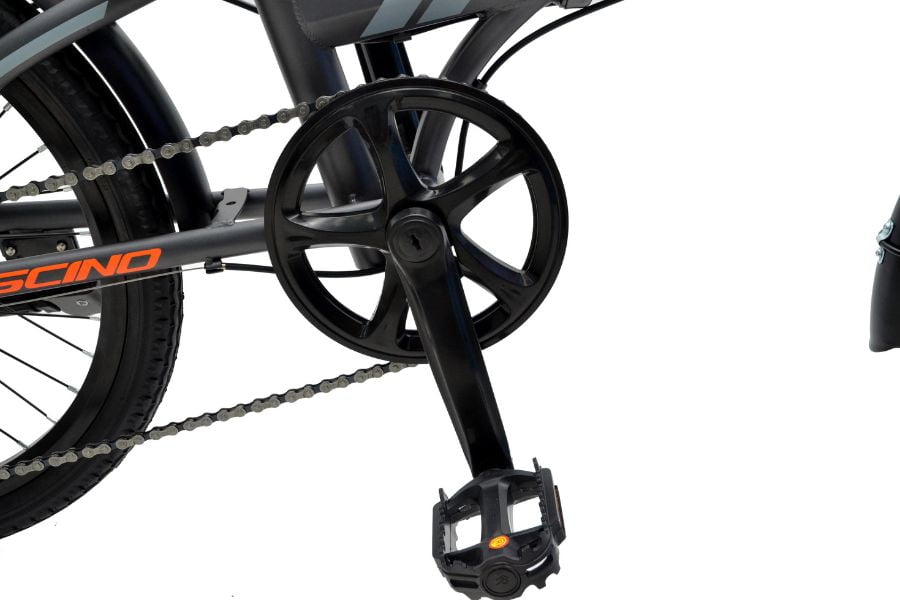 Xe đạp gấp Fascino FD20 giảm giá 300K 32 Bộ đùi đĩa Xe đạp Gấp Fascino Fd20