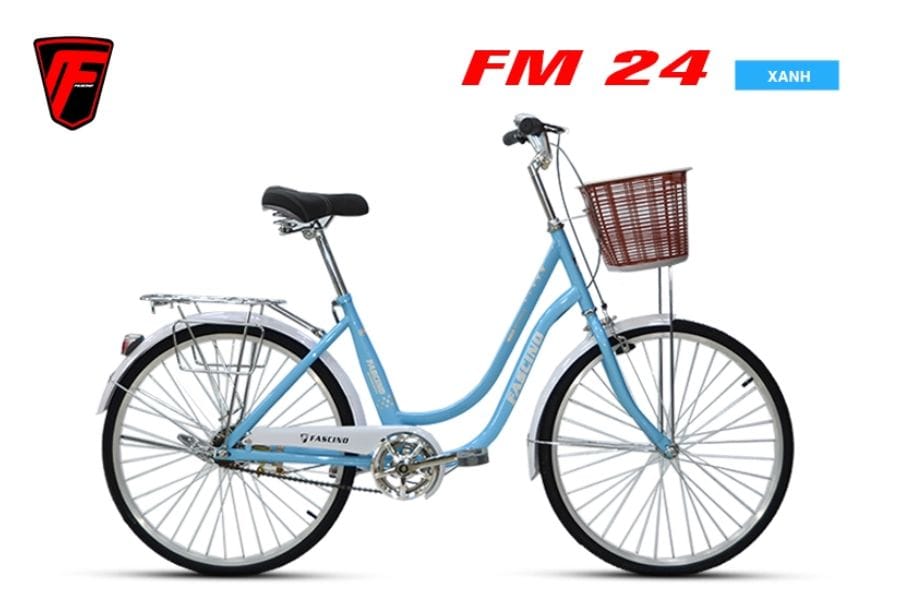 Xe đạp mini nữ Fascino FM24 giảm giá 250K 39 Xe đạp Mini Nữ Fascino Fm24 Màu Xanh